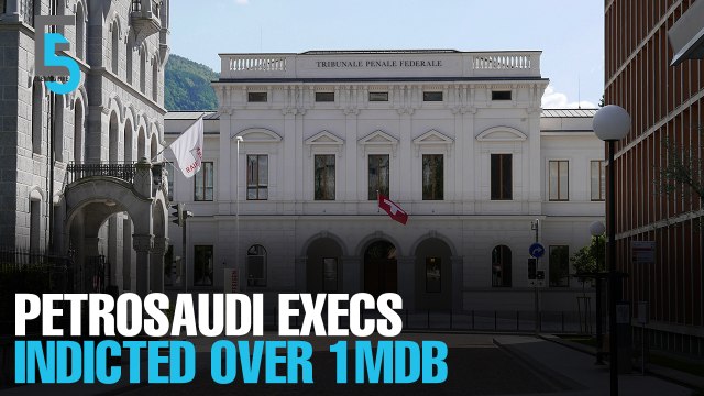EVENING 5: Petrosaudi pair charged over 1MDB fraud