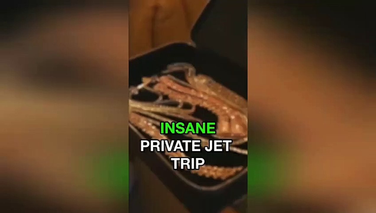SteveWillDoIt Jewelry Shopping on Private Jet