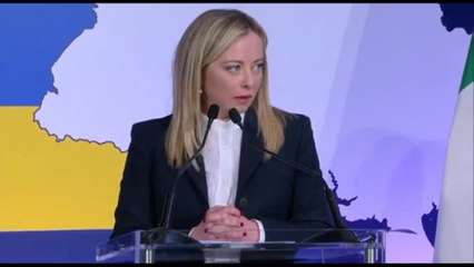 Meloni: "Il futuro dell'Ucraina sarà di pace ed europeo"