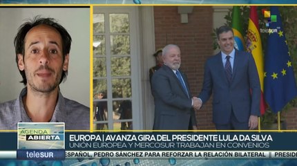 Presidente de Brasil continúa gira por Europa