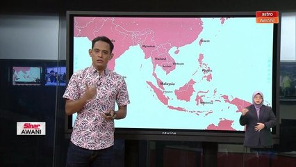 Perincian fenomena cuaca panas tahap satu (berjaga-jaga) di empat negeri
