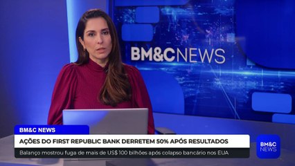 ECONOMIA: AÇÕES DO FIRST REPUBLIC BANK DERRETEM 50% APÓS RESULTADOS