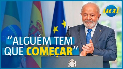 Após ser vaiado em Portugal, Lula pede palmas na Espanha