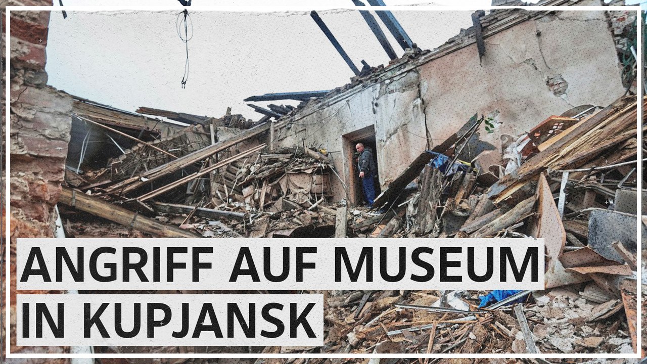 Angriff auf Museum in Kupjansk: „Werden alles tun, um uns zu rächen“