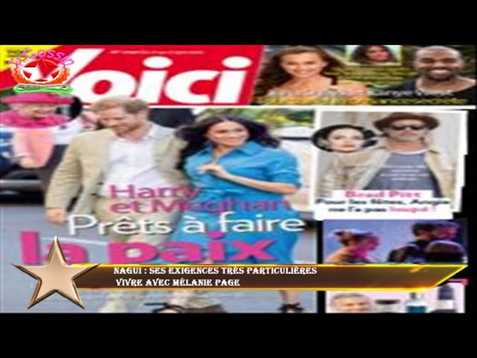 Nagui : ses exigences très particulières  vivre avec Mélanie Page