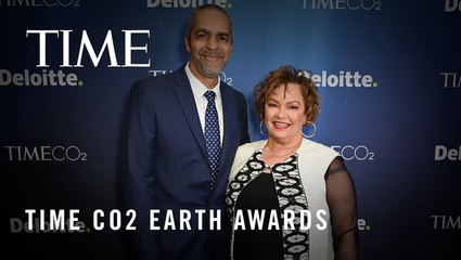 Lisa P. Jackson Accepts a 2023 TIME CO2 Earth Award