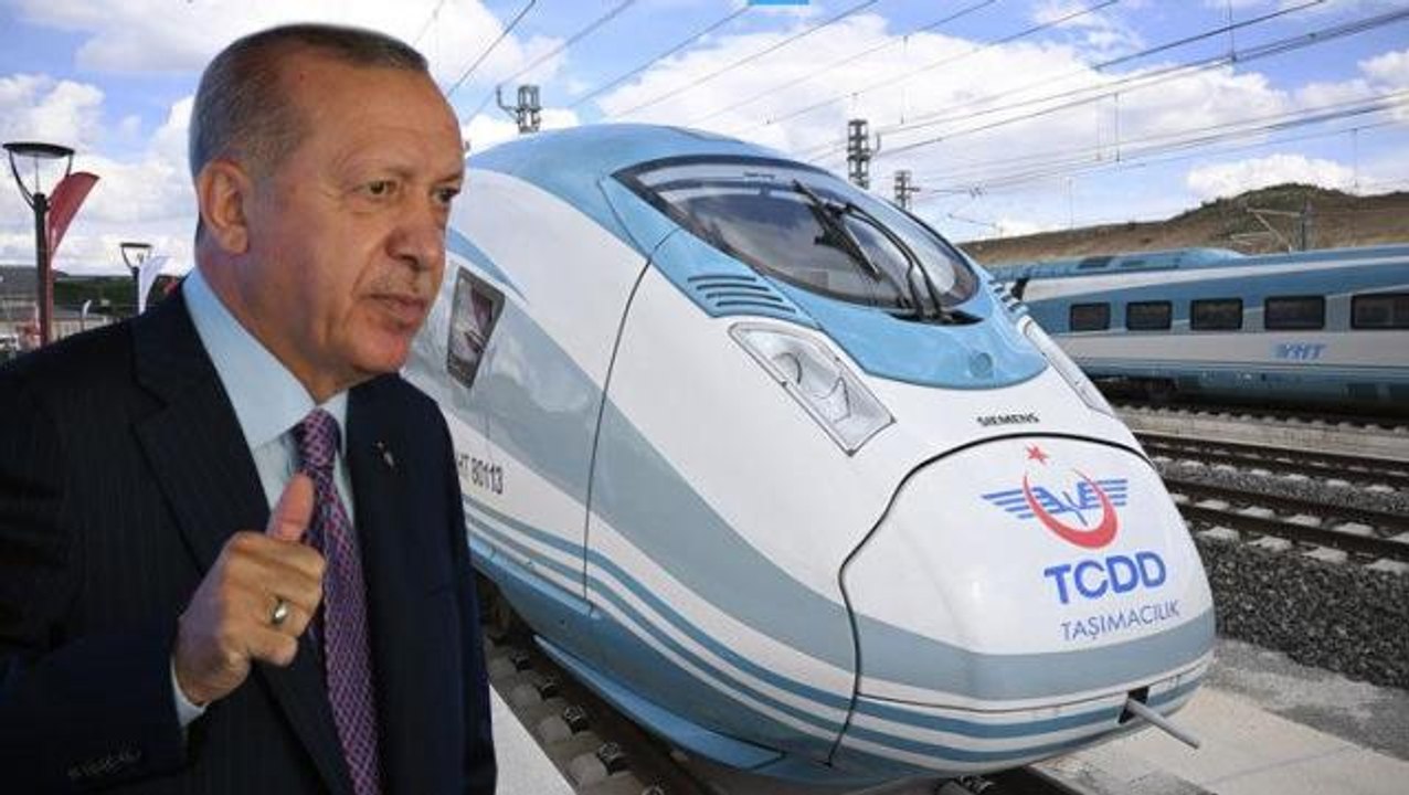 Ankara-Sivas Hızlı Tren Hattı'nın açılışına katılmayan Cumhurbaşkanı Erdoğan müjdeyi sosyal medyadan verdi: Mayıs sonuna kadar ücretsiz