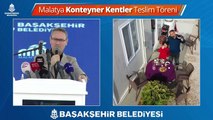 Başakşehir Belediyesi'nin Rönesans Holding ile birlikte hayata geçirdiği konteyner kentler depremzedelere umut oldu