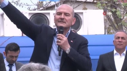 Bakan Soylu: "Polislerimiz terör kıyafetini giymiş milletvekili adayını kıskıvrak aldı"