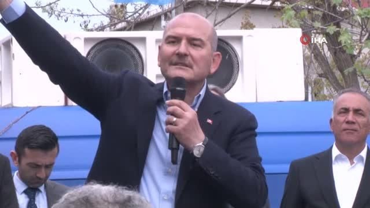 Bakan Soylu: "Polislerimiz terör kıyafetini giymiş milletvekili adayını kıskıvrak aldı"