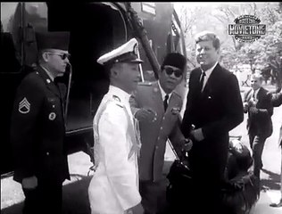 Kunjungan Presiden Sukarno ke AS tgl 1 Mei 1961