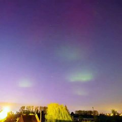 des aurores boréales ont été visibles à l'œil nu