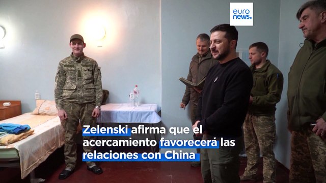 Zelenski ha tenido una larga conversación con Xi Jinping, la primera desde el inicio de la guerra