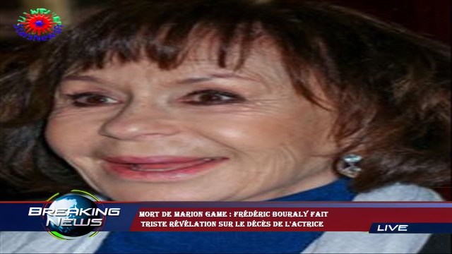 Mort de Marion Game : Frédéric Bouraly fait triste révélation sur le décès de l'actrice