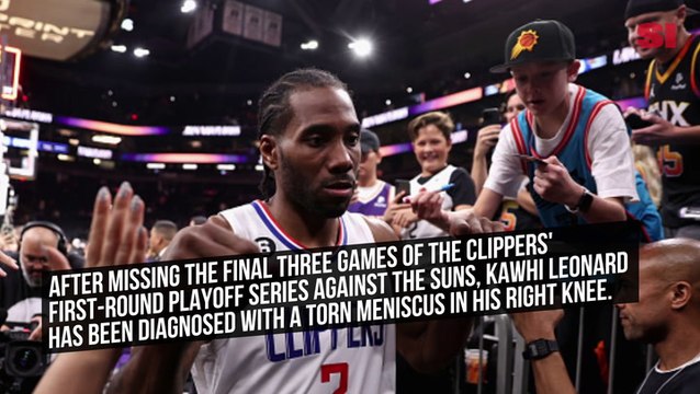 Clippers’ Kawhi Leonard Diagnosed With Torn Meniscus, per Report