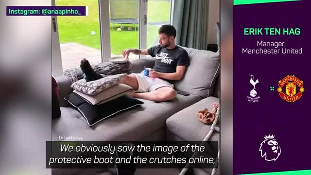 Bruno Fernandes 'a question mark' for Tottenham match - Ten Hag