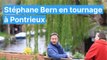 Stéphane Bern à Pontrieux pour Le Village préféré des Français