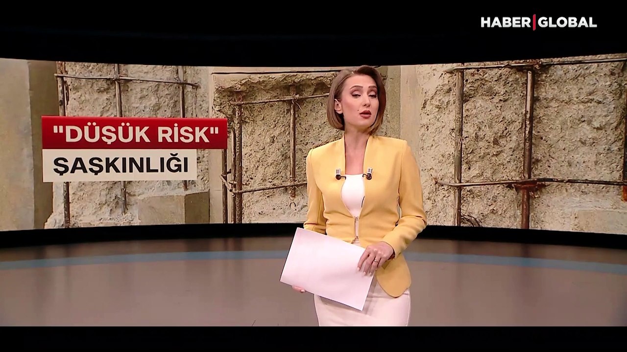 "Düşük riskli" denilen binanın kolonlarındaki çatlaklar korkuttu