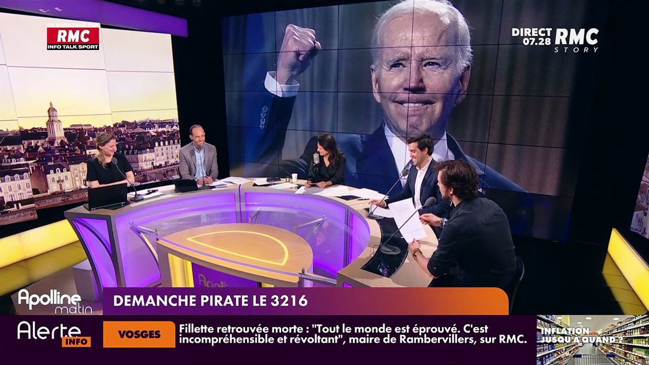 Apolline de Malherbe choquée par une blague de son chroniqueur Arnaud Demanche - RMC Story