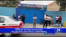 Los Olivos: piden expulsión de escolar que apuñaló a su compañero