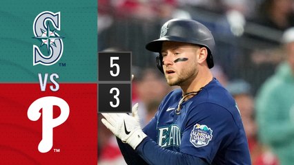 Resumen Marineros de Seattle vs Phillies de Philadelphia | MLB 25-04-2023