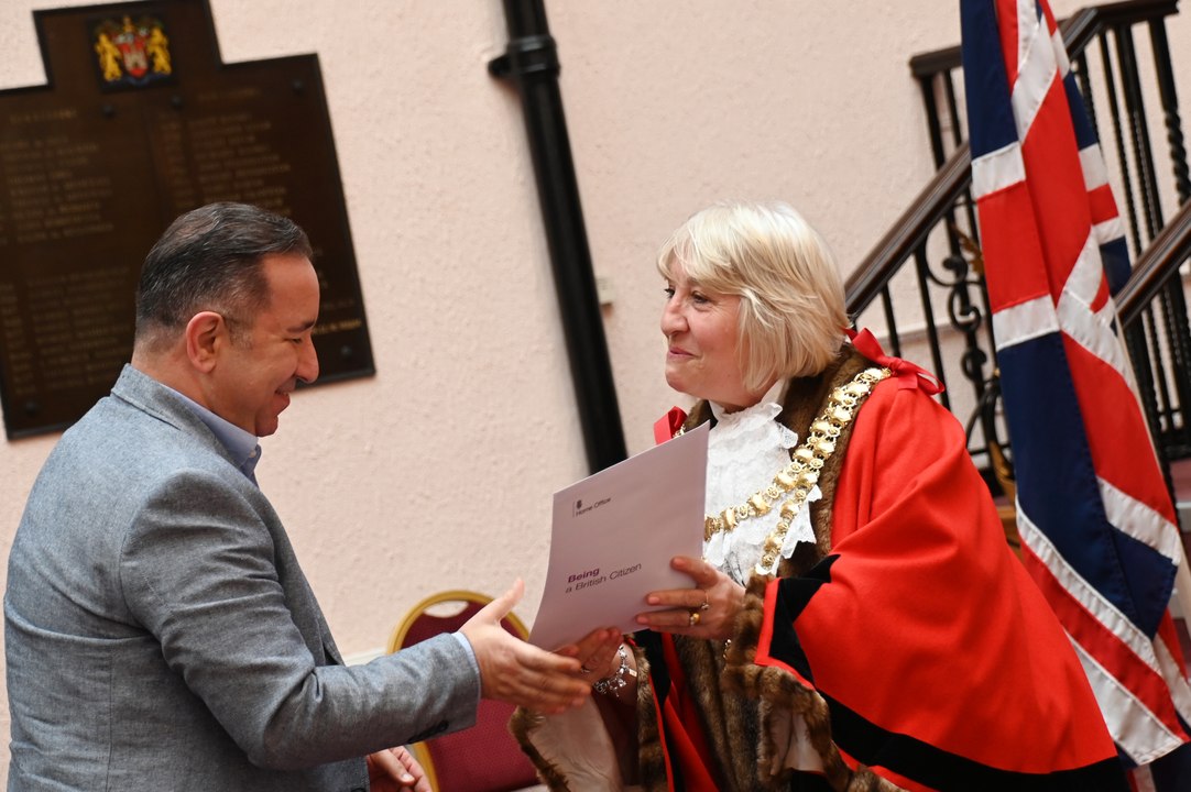 April British Citizenship Ceremony in Wigan