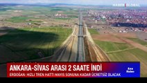 Cumhurbaşkanı Erdoğan müjdeyi verdi: Ankara-Sivas YHT hattı mayıs sonuna kadar ücretsiz
