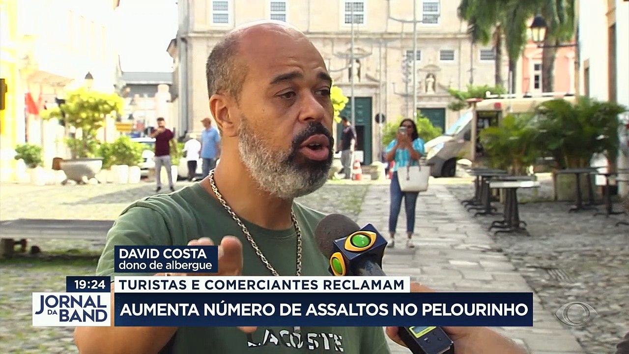 Aumenta número de assaltos no Pelourinho 26/04/2023 13:47:51