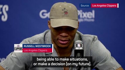 Westbrook 'loves' Clippers but undecided on future