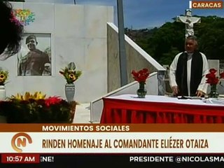 Rinden homenaje al Cmdt. Eliezer Otaiza tras 9 años de su partida en el Cementerio General del Sur