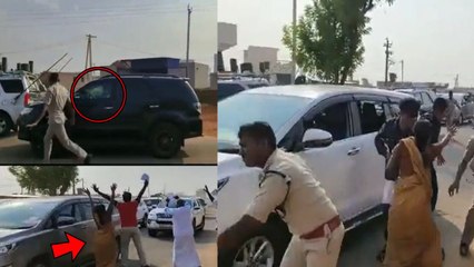 Ys Jagan Convoy కి అడ్డుపడిన తుంపర్తి మోటుమర్రి ప్రజలు.. కారణం? | Telugu OneIndia