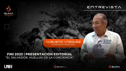 Augusto Vázquez presentó el libro  “El Salvador, huellas de la conciencia”.