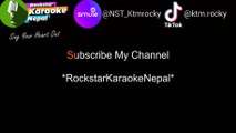 Lagchha Aaja Sarai Niras Karaoke Track With Lyrics | Rajesh Payal Rai