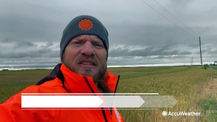 Severe storm threat developing in Texas