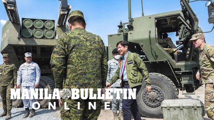 Marcos witnesses PH-US joint live fire exercise