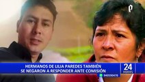 Yenifer Paredes se negó a responder preguntas ante Comisión de Fiscalización