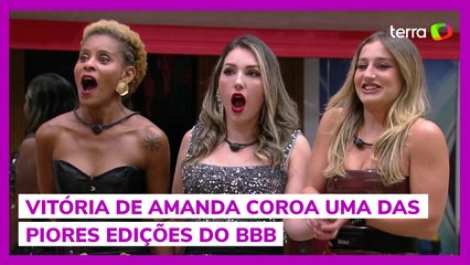 Vitória de Amanda coroa uma das piores edições do BBB