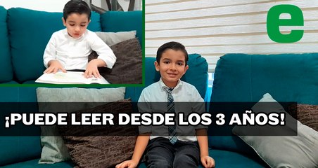 Noé es un niño genio que sueña con ser científico | EXPRESO