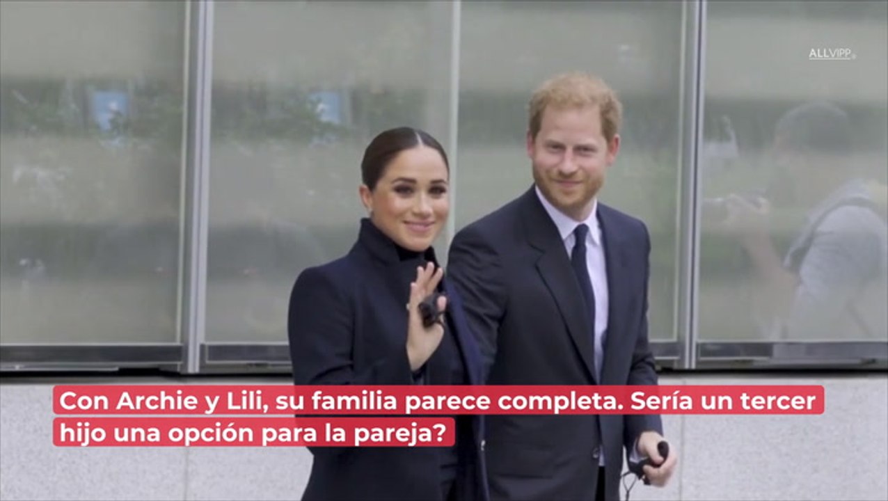 ¿Van a tener Harry y Meghan un tercer hijo? Él mismo lo ha aclarado