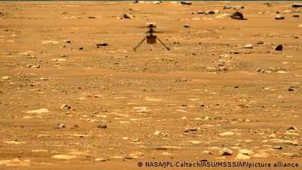 Mars-Helikopter "Ingenuity" fliegt und fliegt