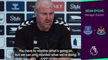 Dyche reveals 'the only thing that matters' in Everton's relegation battle