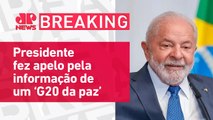 Lula volta a falar sobre conflito entre Rússia e Ucrânia, na Espanha I BREAKING NEWS