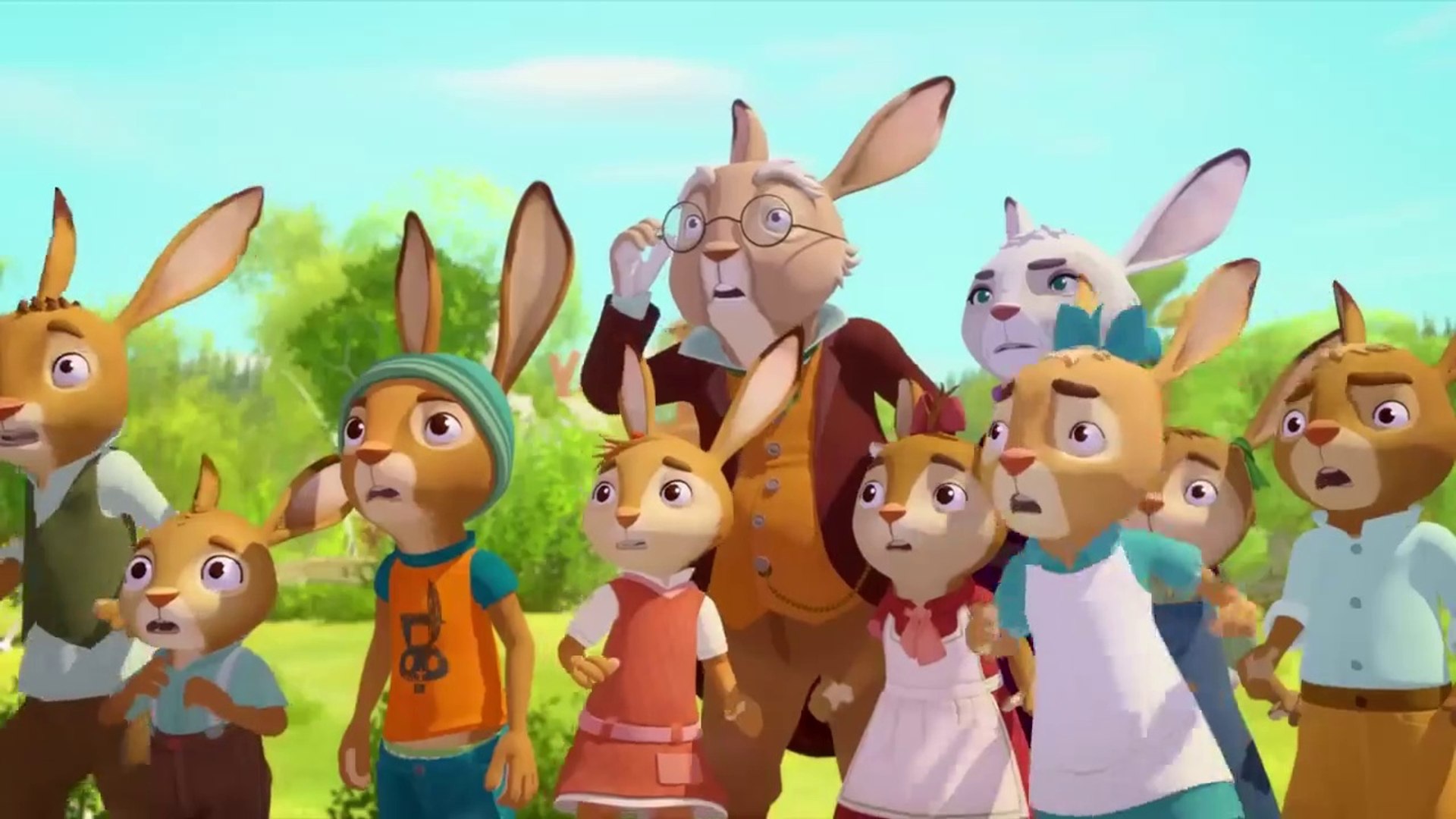 Rabbit School : Hindi Movie || Kids Animation Hollywood Movie Hindi Dubbed