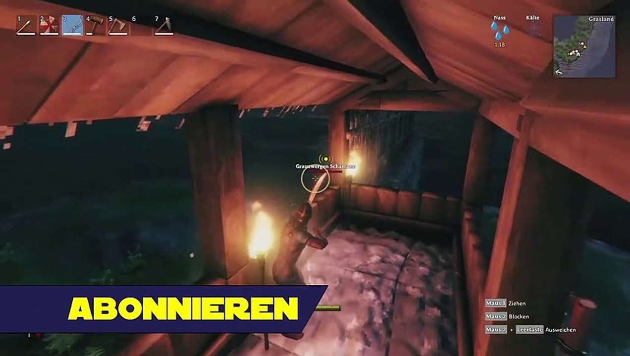 Festungsanlage im Aufbau. Valheim #90