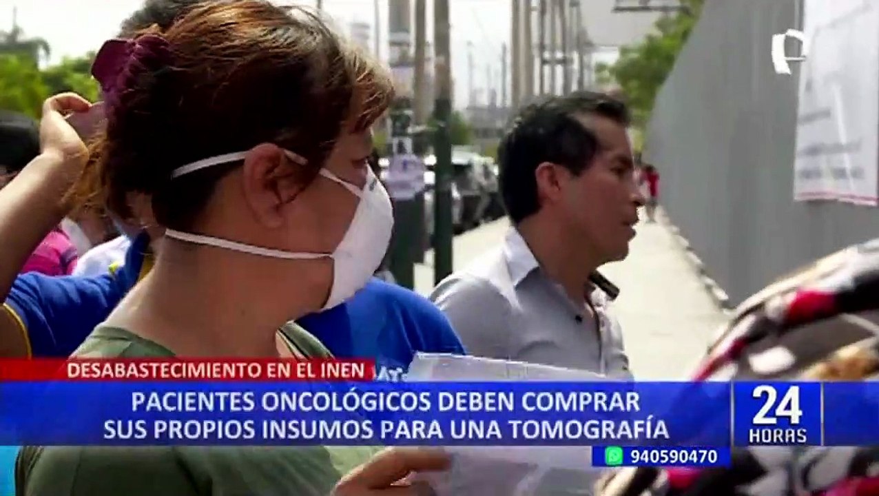 INEN: pacientes oncológicos deben comprar sus propios insumos para tomografías