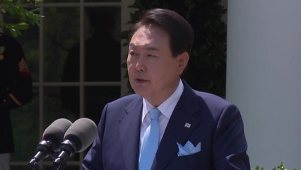 尹 "北 핵 공격 땐 美 핵무기 포함 압도적 대응" / YTN