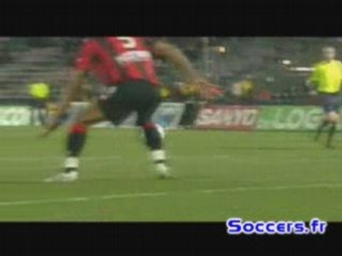 nice-lorient 30emes journee 2007/2008 vahirua