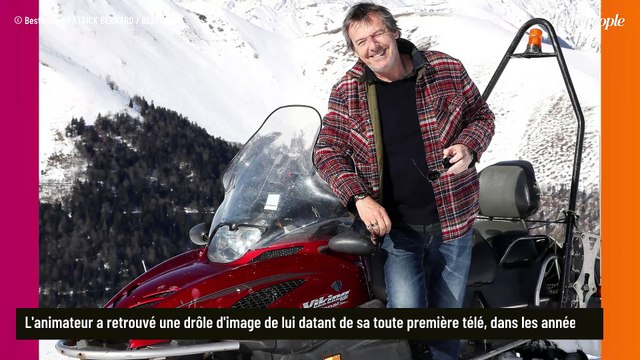 PHOTO Jean-Luc Reichmann partage une image de sa toute première télé : son look de l'époque détonne !