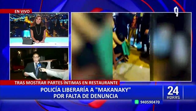 Liberarían a Makanaky por falta de denuncia tras ser detenido por mostrar partes íntimas