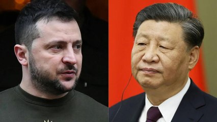 Los presidentes de China y Ucrania sostuvieron su primera llamada telefónica desde que inició la invasión rusa